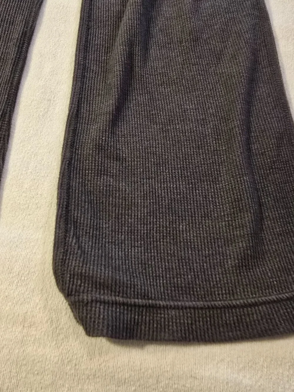 Nike Youth Waffle Knit Sweatpants - Charcoal Gray - Size Large (12-13 Yrs)